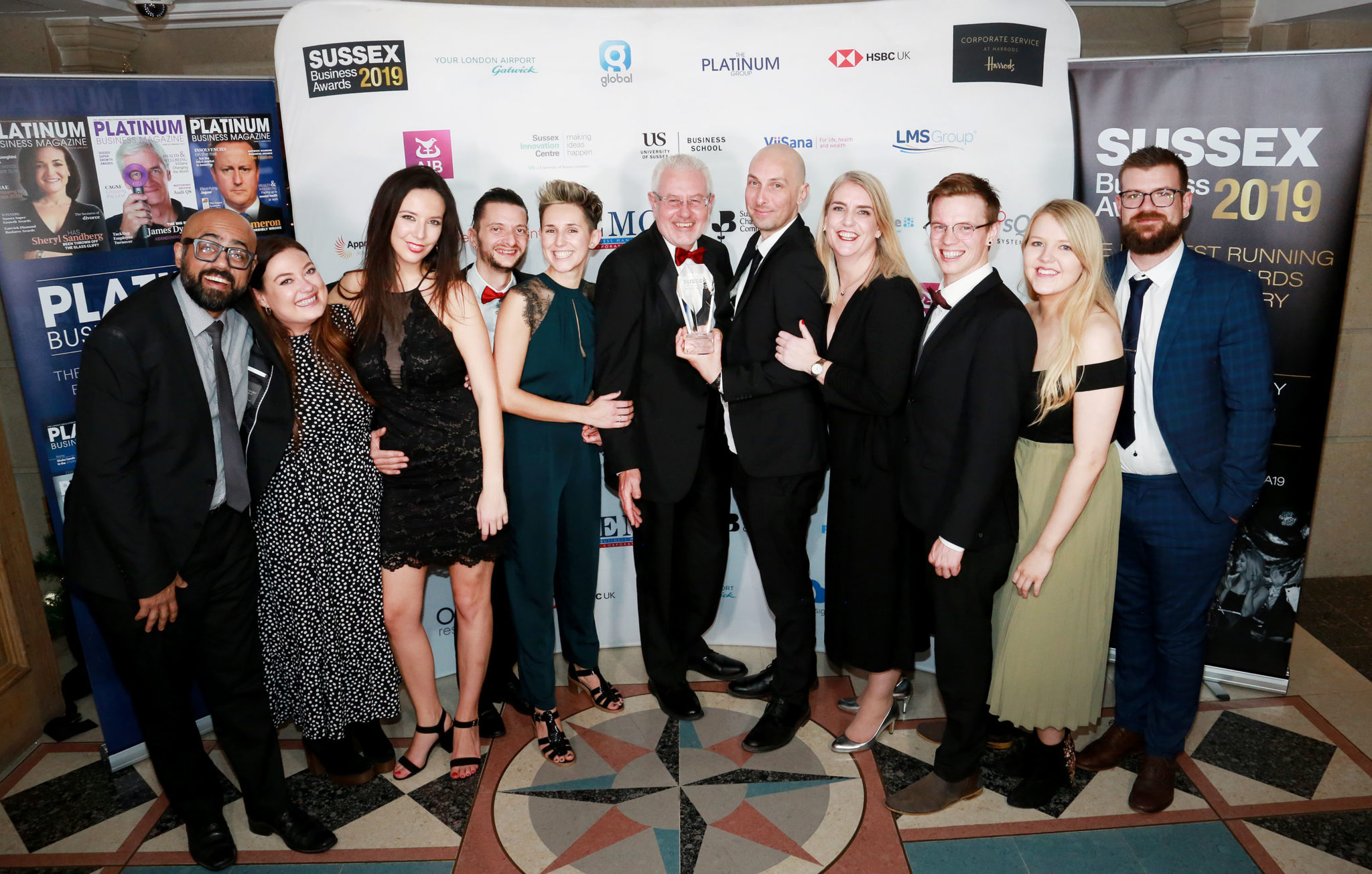 Sussex Business Awards - The Oban Team