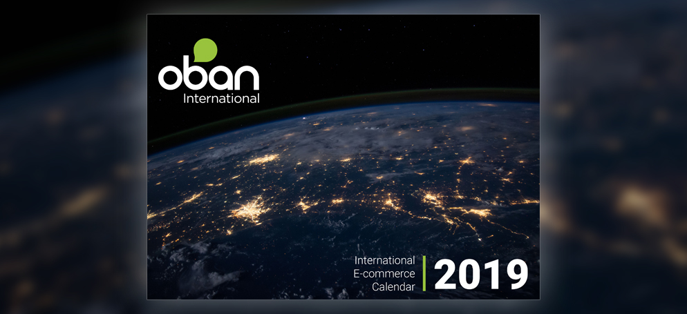 International E-commerce Calendar 2019