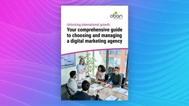The front cover of our whitepaper on how to choose and manage an international digital marketing agency