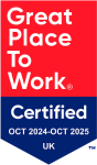 Great place to work badge