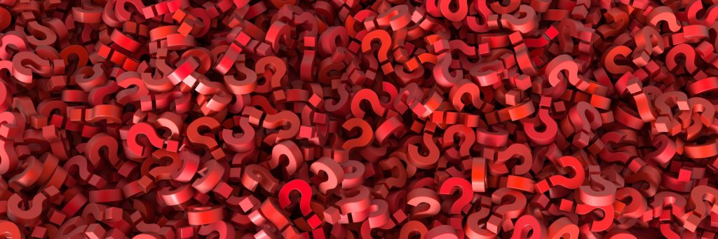 lots of question marks