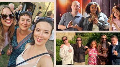 Collage of the Oban team