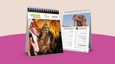 Oban International's Global Marketing Calendar for 2026