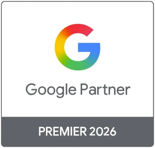 Oban International's Google Premier Partner badge