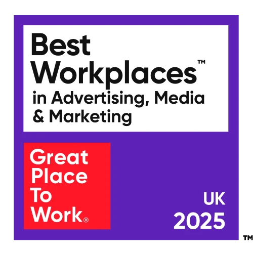 Great Place to Work - Best Workplaces in Advertising, Media & Marketing UK 2025