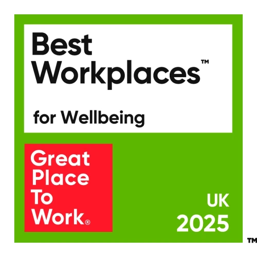 Great Place to Work - Best Workplaces for Wellbeing UK 2025